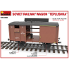 Vagón de ferrocarril soviético “TEPLUSHKA”.