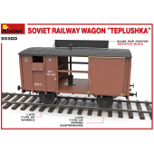 Vagón de ferrocarril soviético “TEPLUSHKA”.
