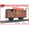 Vagón de ferrocarril soviético “TEPLUSHKA”.