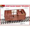 Vagón de ferrocarril soviético “TEPLUSHKA”.