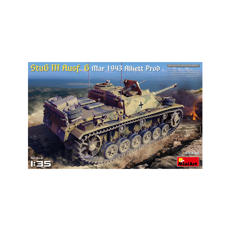 StuG III Ausf. Mars 1943 Alkett Prod. StuG III Ausf. Mars 1943 Alkett Prod.