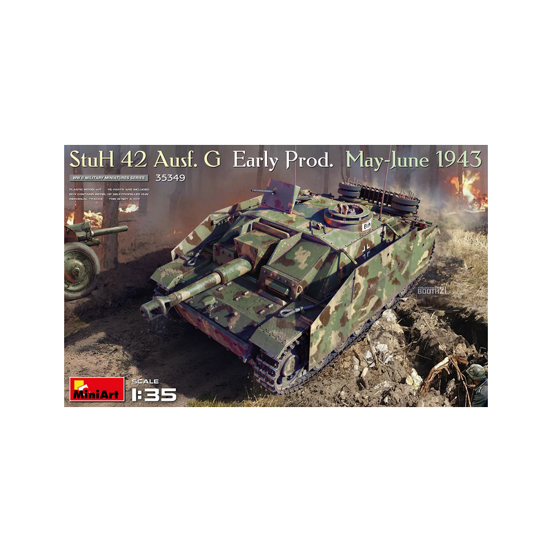 StuH 42 Ausf. G Early Prod. May-June 1943. StuH 42 Ausf. G Early Prod. May-June 1943.