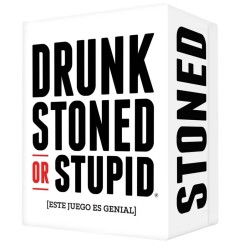 Bêbado apedrejado ou estúpido.