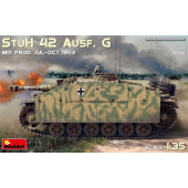StuH 42 Ausf. G Medio Prod. Julho-outubro de 1943.