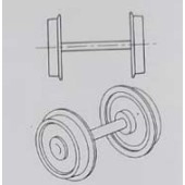 Asse a disco, 7 mm.