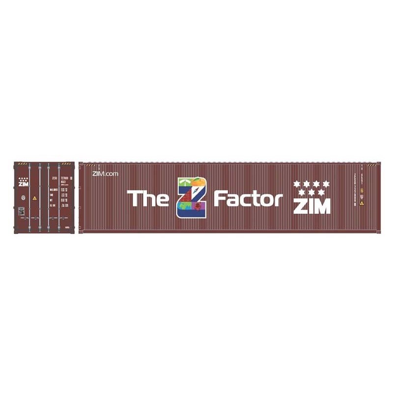 Conteneur HC 40'' 'ZIM''.