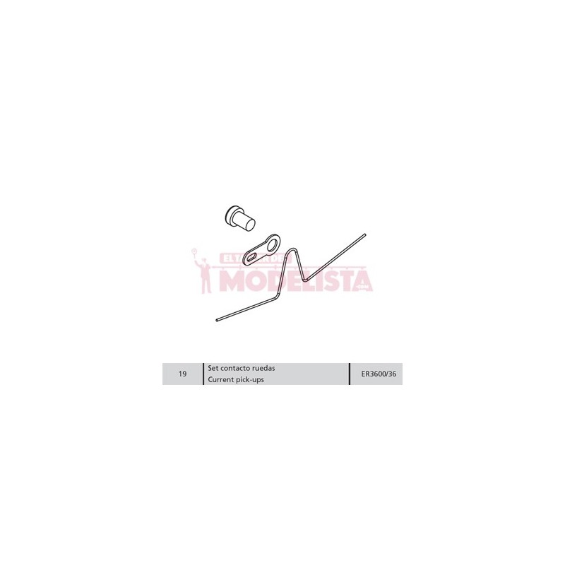 Set di contatti ruota per RENFE 440.