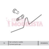 Conjunto de contatos de roda para RENFE 440.