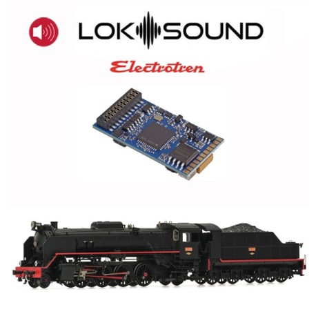 Decoder mit Sound für den Mikado, Holzkohle. Decoder mit Sound für den Mikado, Holzkohle.