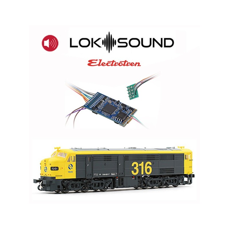 Decoder con sonido para la 316.