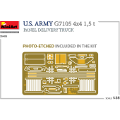 Camión de reparto G7105 4x4 de 1,5 toneladas del Ejército de EE. UU.