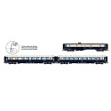 Set mit 3 "Etoile du Nord" Wagen, CIWL.