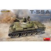 Kit interior do T-55A, modelo tardio de 1965.