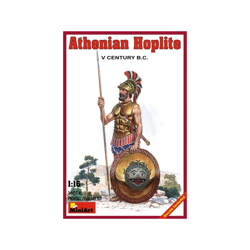 Hoplite athénien.