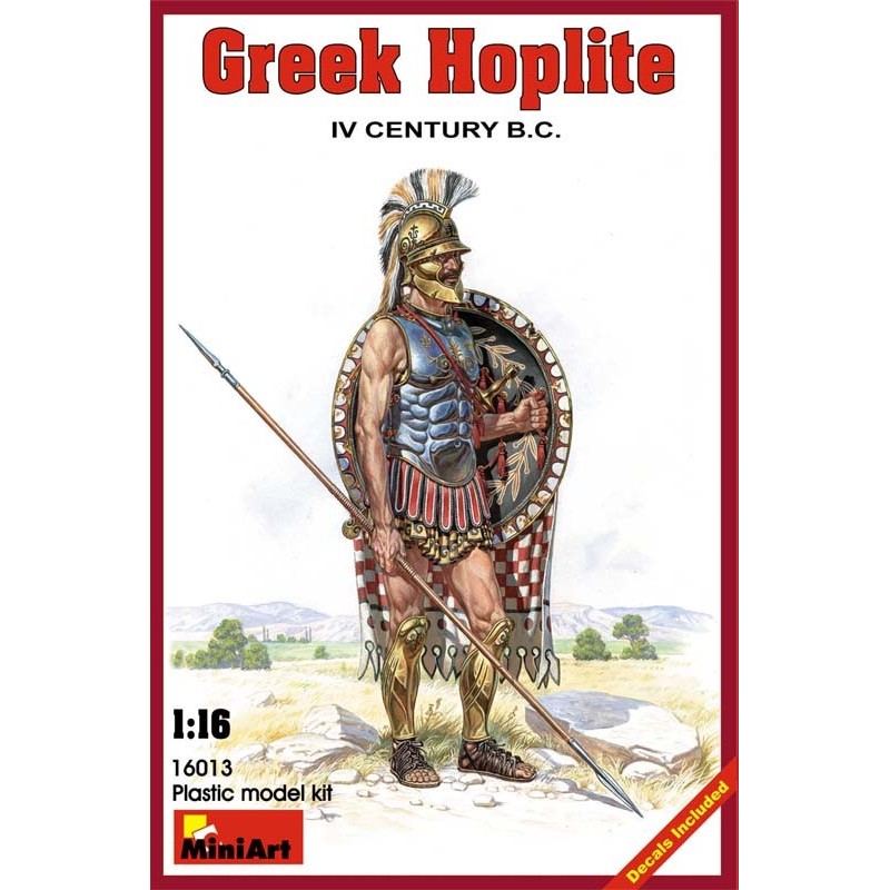 Hoplite grec.