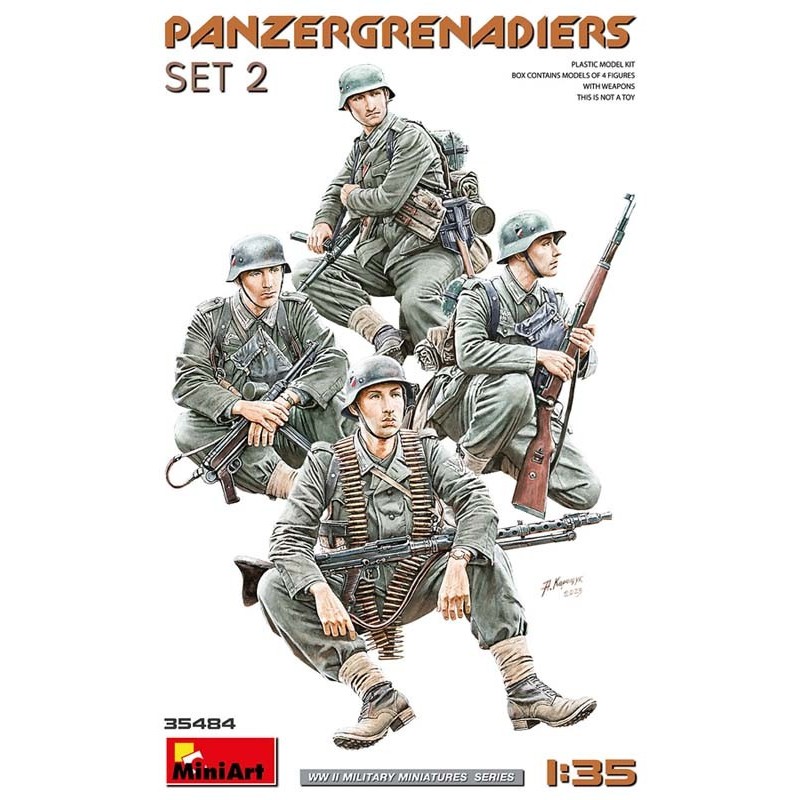 Panzergrenadiers alemães.