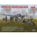 Flugplatz der Bombergruppe der Luftwaffe.
