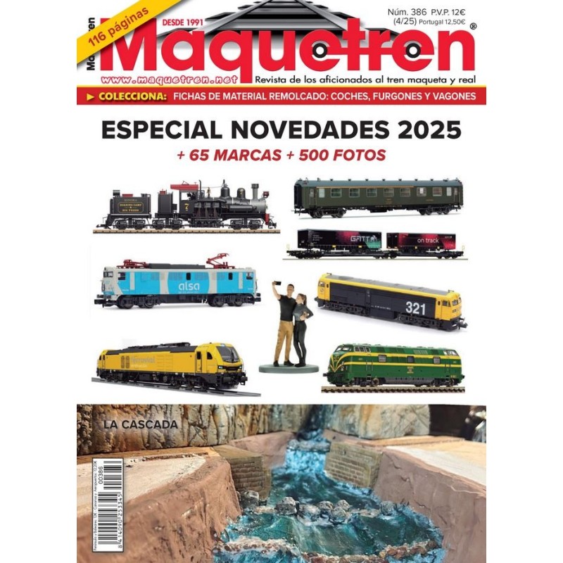 Revista MAQUETREN, nº 386.