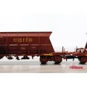 Ensemble de deux wagons-trémies de type Faoos ''Carfe'', RENFE.