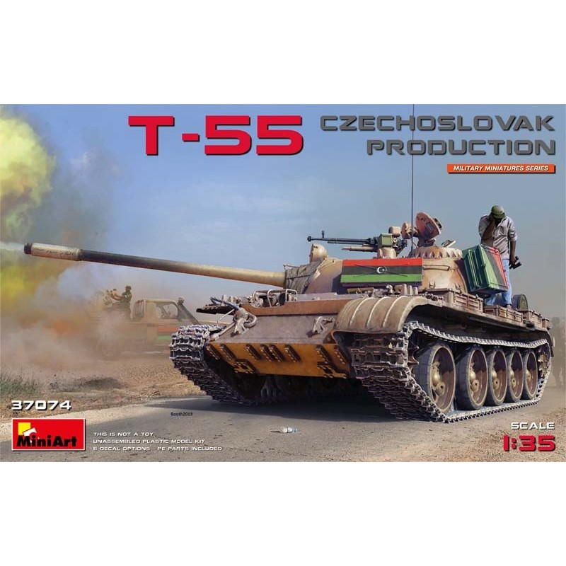 T-55, production tchécoslovaque.