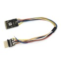 Decoder Lokommander II Micro. NEM 651 (mit Kabeln).