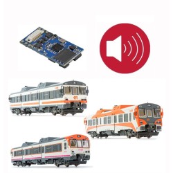 Décodeur avec son pour la voiture RENFE 596.