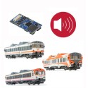 Décodeur avec son pour la voiture RENFE 596.