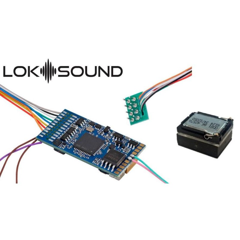 Decodificador Loksound 5, 8 pinos.