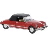 Citroën DS conversível, vermelho.