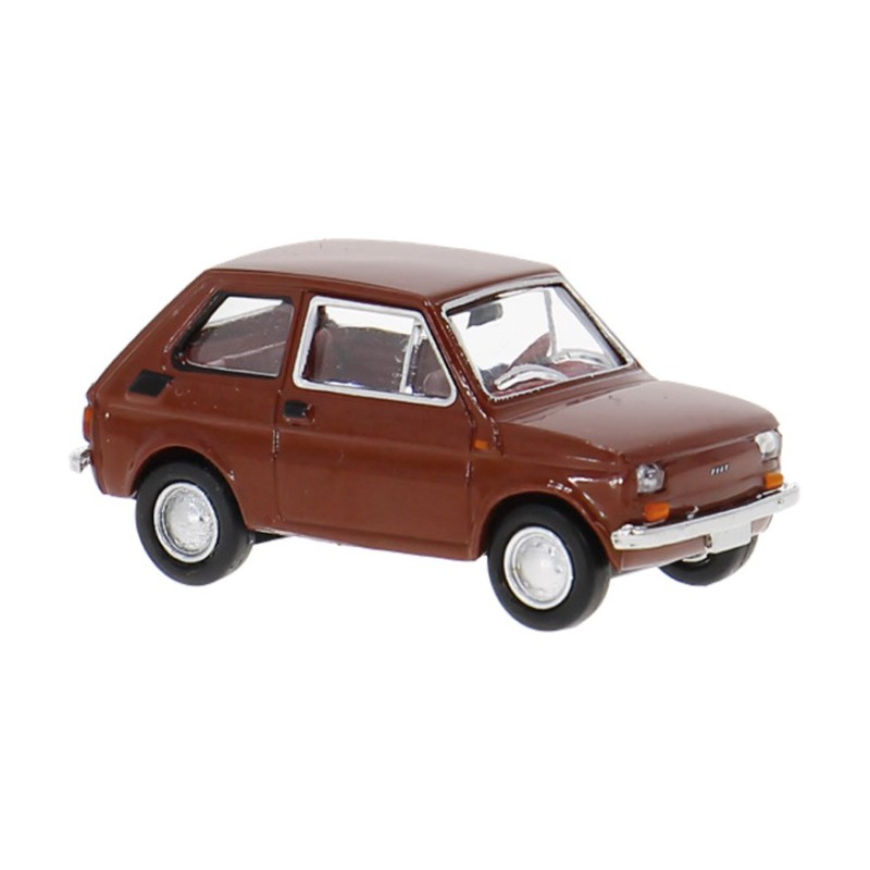 Fiat 126, marrone.