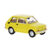 Fiat 126, gelb.