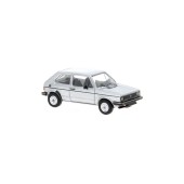 VW Golf I GTI, argent.