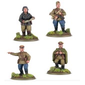 Comandantes de pelotão soviéticos.