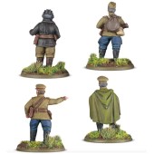 Comandantes de pelotão soviéticos.