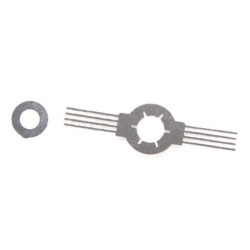 Prises de courant pour wagons (x10). Type N01.