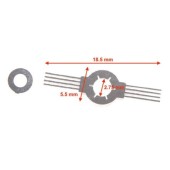 Tomadas para vagões (x10). Tipo N01.