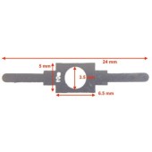 Prises de courant pour wagons (x10). Type N05.