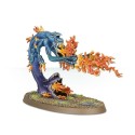 Burning Chariot / Exalted Flamer of Tzeentch and Changecaster.