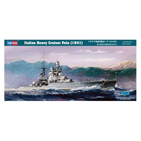 Italian Heavy Cruiser Pola (1941). HOBBY BOSS 86502