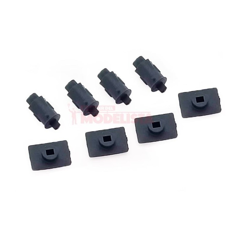 Pára-choques para o Alco 1300 (x4).