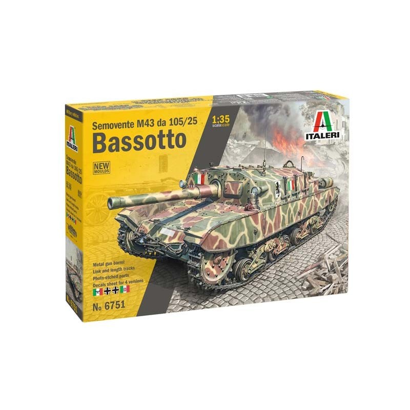 Semovente M43 105/25 Bassotto.