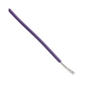 Câble violet de 1,4 mm. Rouleau de 10 mètres.
