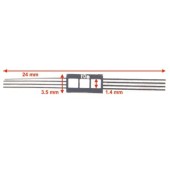 Prises de courant pour wagons (x10). Tapez N10.