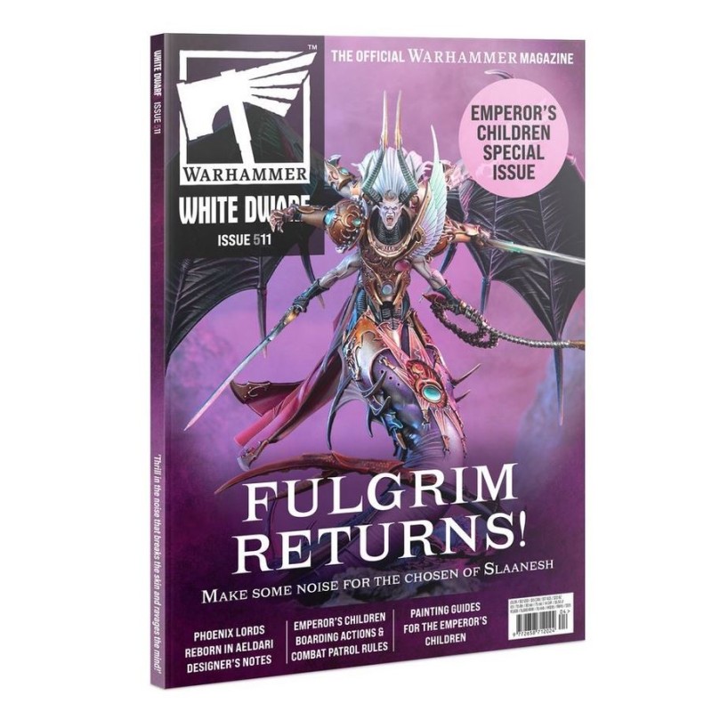 Numéro 511 du magazine White Dwarf. Avril 2025. Numéro 511 du magazine White Dwarf. Avril 2025.