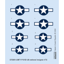 P-51D US national insignia.