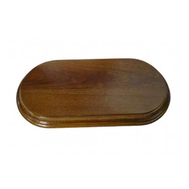 Base ovale, 22 x 11 cm.