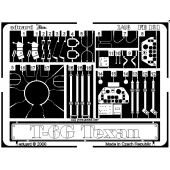 Fotogeätzte Folie: T-6G Texan (Ociental-Bausatz).