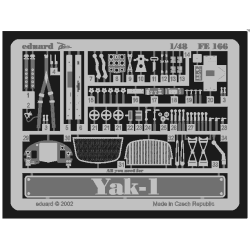 Fotogeätzte Folie: YAK-1 Accurate Miniatures.