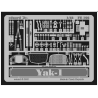 Fotogeätzte Folie: YAK-1 Accurate Miniatures.