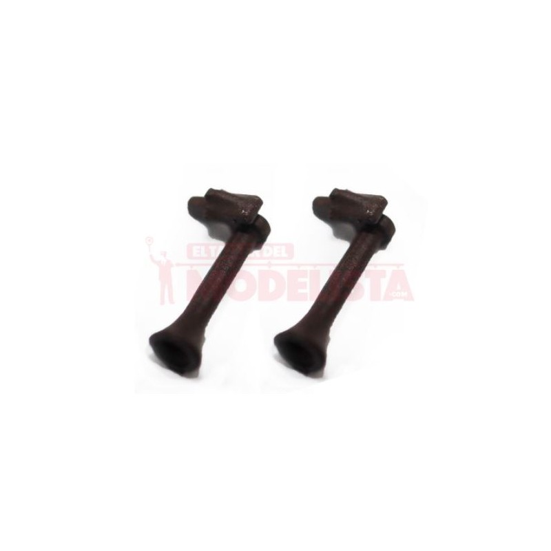 Chifre marrom para o Alco 1300 (x2).